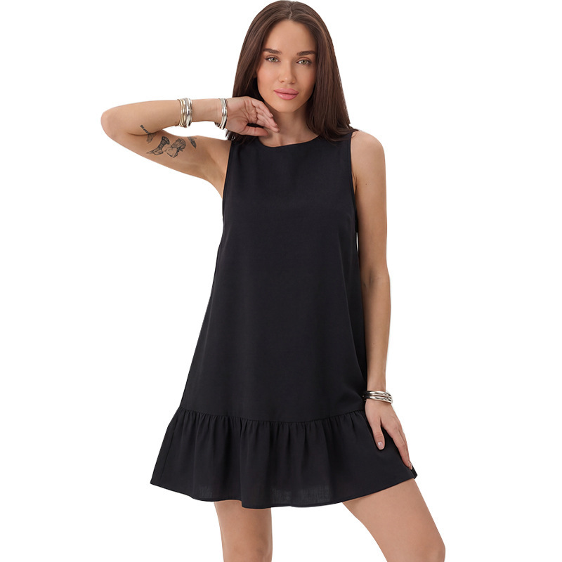 Fashionable Sleeveless Dress 2026 Summer A-Line Skirt - Image 4