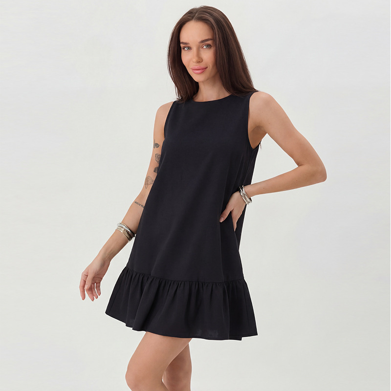 Fashionable Sleeveless Dress 2026 Summer A-Line Skirt - Image 5